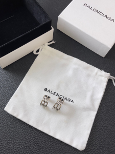 Balenciaga BB Icon Hoop Earrings