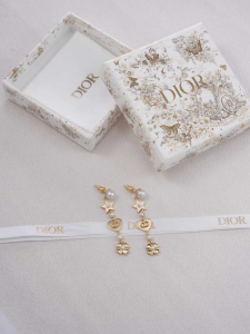 Dior Tribales Gold Metal Earrings