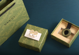 Gucci Blondie Crystal Pearl earrings