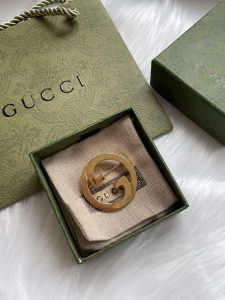 Gucci Blondie Interlocking G Brooch