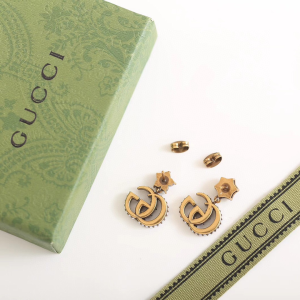 Gucci GG Marmont Crystal Earrings