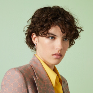 Gucci GG Marmont Crystal Earrings