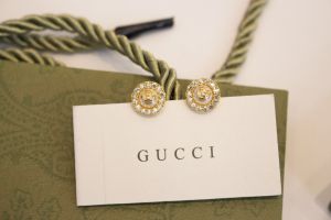 Gucci GG Marmont Flower Stud Earrings