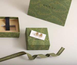 Gucci GG Marmont Jacket earrings