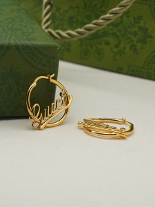 Gucci Letter Hoop earrings