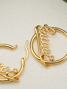 Gucci Letter Hoop earrings