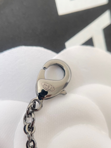 Chanel Pink Bowknot Pearls Necklaces