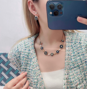 Dior D Luck Pearls Necklaces