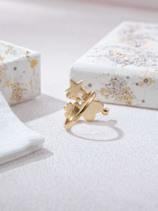 Dior Petit CD Gold Metal Earrings