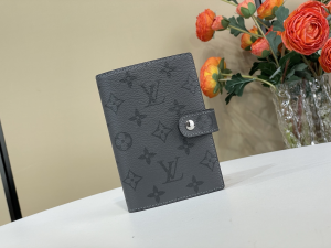 Louis Vuitton Small Ring Agenda Cover Dark Gray Monogram Canvas Louis Vuitton Small Ring Agenda Cover Dark Gray Monogram Canvas