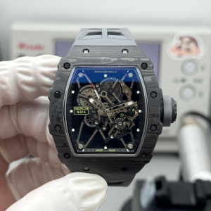 Richard Mille Tourbillon Pablo Mac Donough Black Dial Black Rubber Strap Watch Richard Mille Tourbillon Pablo Mac Donough Black Dial Black Rubber Strap Watch
