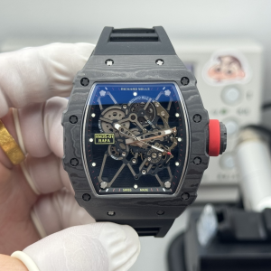 Richard Mille Tourbillon Pablo Mac Donough Black Dial Black Rubber Strap Watch Richard Mille Tourbillon Pablo Mac Donough Black Dial Black Rubber Strap Watch