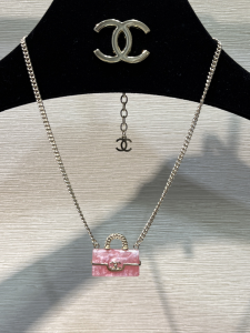 Chanel Iconic Bag Pendant Necklaces