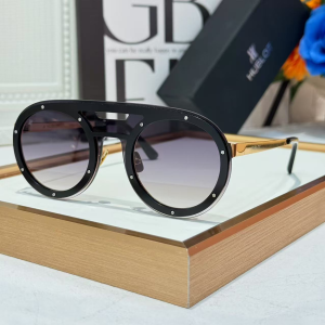 Hublot Oval Luxury Eyewear Sunglasses H315 Black Hublot Oval Luxury Eyewear Sunglasses H315 Black
