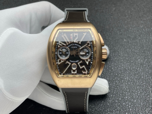 Franck Muller Vanguard V45 Yachting Watch Gray Dial and Strap Franck Muller Vanguard V45 Yachting Watch Gray Dial and Strap