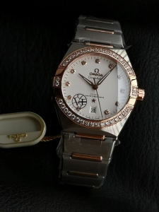 Omega Constellation Co Axial Master Chronometer Watch White Dial White Gold Omega Constellation Co Axial Master Chronometer Watch White Dial White Gold