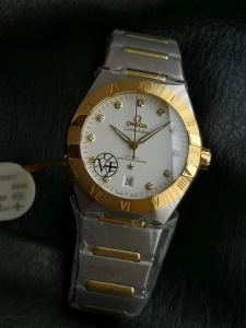 Omega Constellation Co Axial Master Chronometer Watch White Dial White Gold Omega Constellation Co Axial Master Chronometer Watch White Dial White Gold