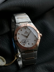 Omega Constellation Co Axial Master Chronometer Watch White Dial White Gold Omega Constellation Co Axial Master Chronometer Watch White Dial White Gold