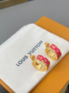 Louis Vuitton LV Nanogram Enamel Earrings Louis Vuitton LV Nanogram Enamel Earrings