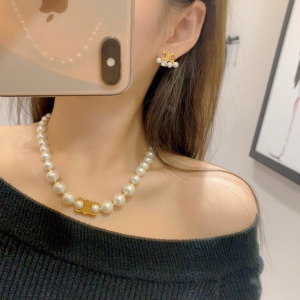 Celine Triomphe Pearls Earrings