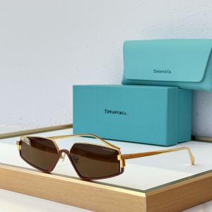 Tiffany T Rectangle Luxury Eyewear Sunglasses TF3113KB Brown Tiffany T Rectangle Luxury Eyewear Sunglasses TF3113KB Brown
