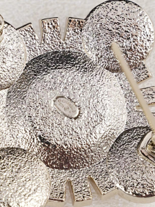 Chanel CC Pearl Brooch