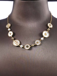 Dior D Luck Choker Necklaces