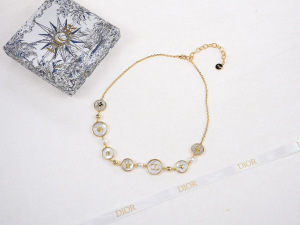 Dior D Luck Choker Necklaces