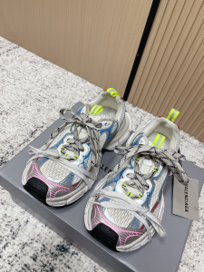 Balenciaga 3XL Sneaker White Blue Mesh and Polyurethane Balenciaga 3XL Sneaker White Blue Mesh and Polyurethane