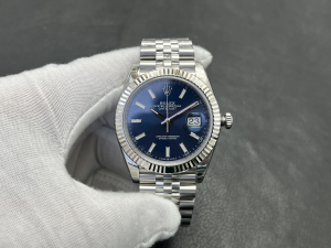 Rolex Datejust Oyster Perpetual Oystersteel Watch Blue Dial White Gold Stainless Steel Rolex Datejust Oyster Perpetual Oystersteel Watch Blue Dial White Gold Stainless Steel