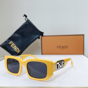 Fendi Luxury Eyewear Sunglasses FE8362 Yellow Fendi Luxury Eyewear Sunglasses FE8362 Yellow