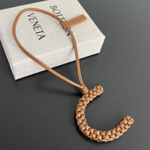 Bottega Veneta Letter C Bag Charm Brown Bottega Veneta Letter C Bag Charm Brown