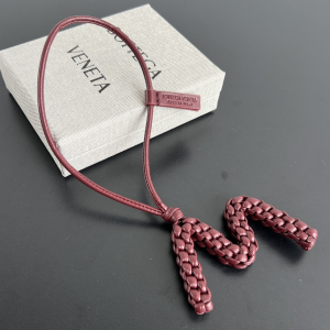 Bottega Veneta Letter M Bag Charm Burgundy Bottega Veneta Letter M Bag Charm Burgundy