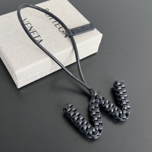 Bottega Veneta Letter W Bag Charm Black Bottega Veneta Letter W Bag Charm Black
