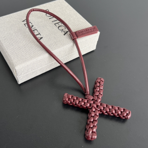 Bottega Veneta Letter X Bag Charm Burgundy Bottega Veneta Letter X Bag Charm Burgundy