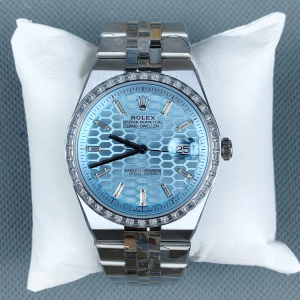 Rolex Land Dweller Light Blue Dial White Gold Watch 40MM Rolex Land Dweller Light Blue Dial White Gold Watch 40MM