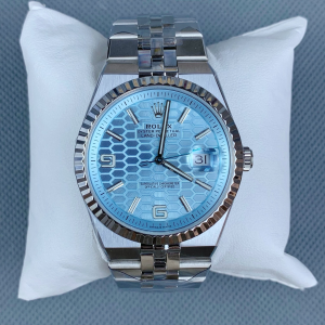 Rolex Land Dweller Light Blue Dial White Gold Watch 40MM Rolex Land Dweller Light Blue Dial White Gold Watch 40MM