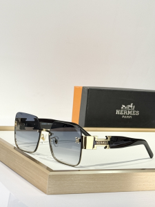 Hermes Square Luxury Eyewear Sunglasses H8021 Black Hermes Square Luxury Eyewear Sunglasses H8021 Black