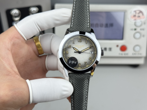 Patek Philippe Calatrava White Dial Gray Leather Strap Watch Patek Philippe Calatrava White Dial Gray Leather Strap Watch