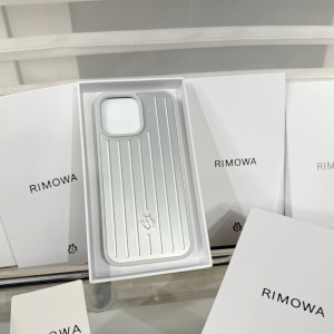 Rimowa Plastic iPhone 16 Case Silver