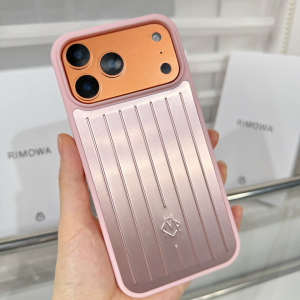 Rimowa Plastic iPhone 17 Case Pink