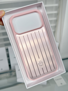 Rimowa Plastic iPhone 17 Case Pink