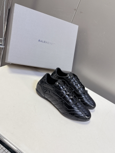 Balenciaga City Black Leather Trainer Sneakers Balenciaga City Black Leather Trainer Sneakers
