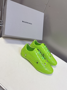 Balenciaga City Green Leather Trainer Sneakers Balenciaga City Green Leather Trainer Sneakers
