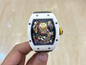 Richard Mille RM88 Limited Edition Titanium Smiley Dial Automatic Winding Watch Black Richard Mille RM88 Limited Edition Titanium Smiley Dial Automatic Winding Watch Black