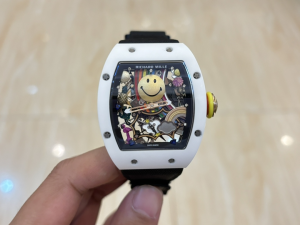 Richard Mille RM88 Limited Edition Titanium Smiley Dial Automatic Winding Watch Black Richard Mille RM88 Limited Edition Titanium Smiley Dial Automatic Winding Watch Black