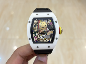 Richard Mille RM88 Limited Edition Titanium Smiley Dial Automatic Winding Watch Black Richard Mille RM88 Limited Edition Titanium Smiley Dial Automatic Winding Watch Black