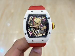 Richard Mille RM88 Limited Edition Titanium Smiley Dial Automatic Winding Watch Red Richard Mille RM88 Limited Edition Titanium Smiley Dial Automatic Winding Watch Red