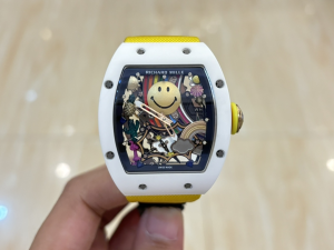 Richard Mille RM88 Limited Edition Titanium Smiley Dial Automatic Winding Watch Yellow Richard Mille RM88 Limited Edition Titanium Smiley Dial Automatic Winding Watch Yellow
