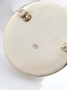 Chanel CC Logo Round Brooch